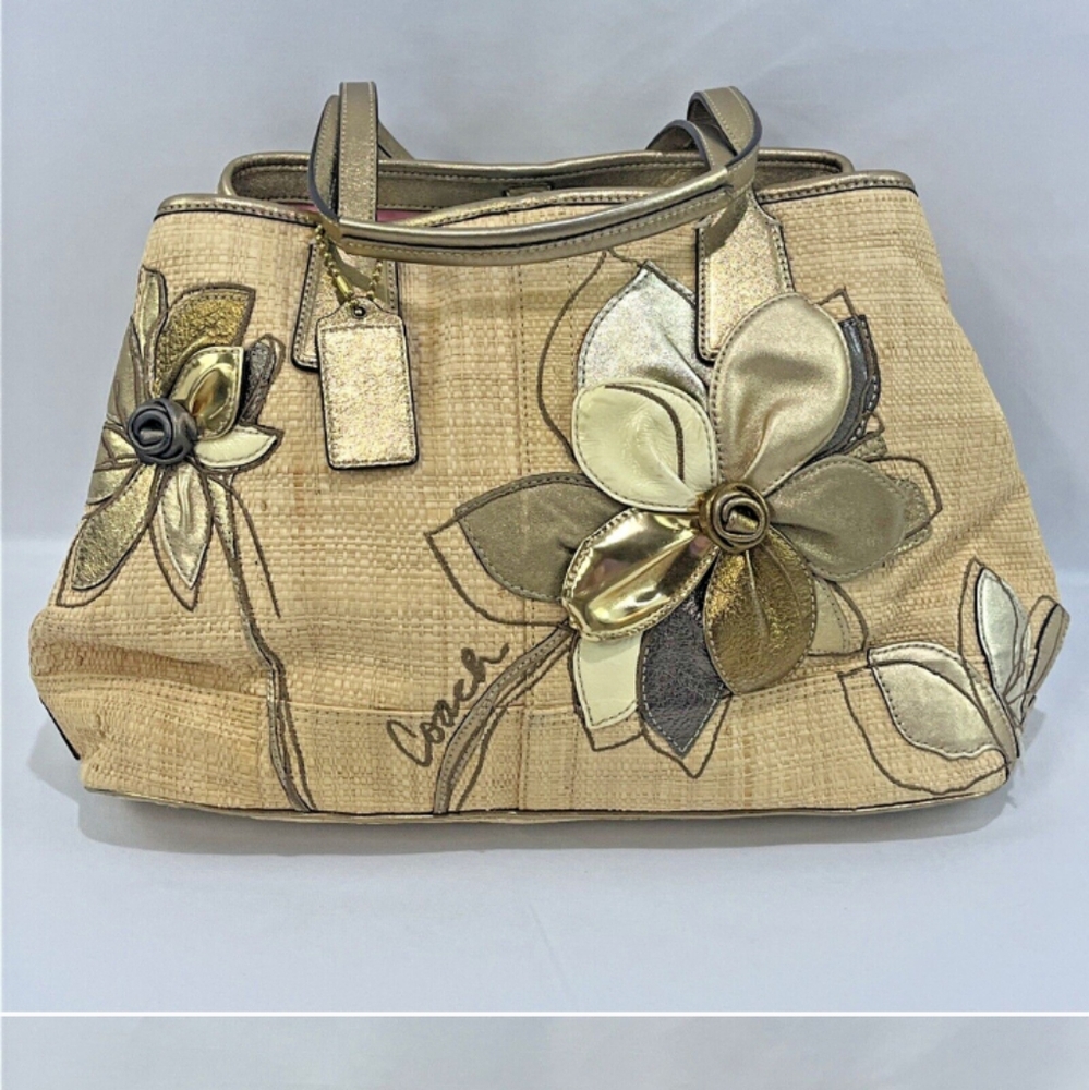 Coach 10th Anniversary Hampton Kisslock Bag F14867